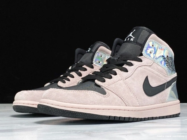 Rep Husky Iridescent (W) Jordan Air Powder BQ6472-602 Mid 1 Dirty 0706